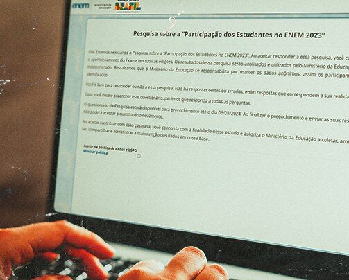 Inscritos no Enem 2023 têm até esta sexta-feira (8) para responder pesquisa