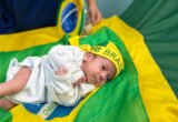 Bebês da Santa Casa de Sobral fazem ensaio da Copa do Mundo