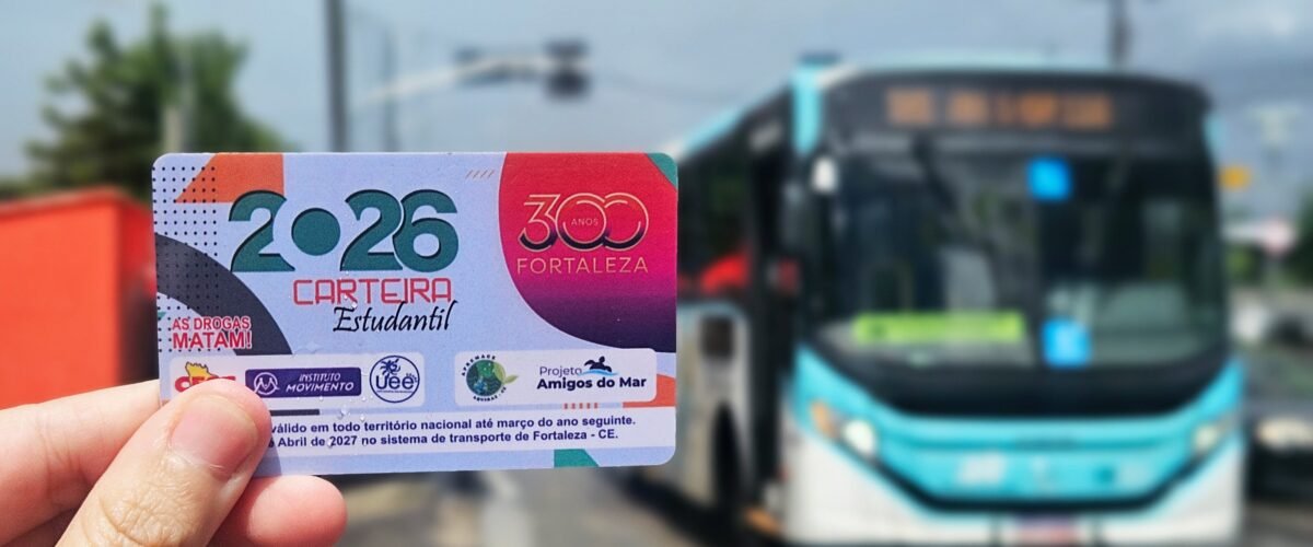 Carteira estudantil de Fortaleza 2026 entra em vigor e garante meia-entrada para estudantes