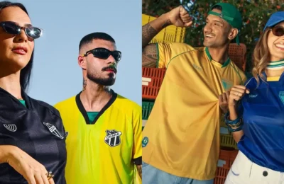 Ceará e Fortaleza lançam camisas especiais de Copa do Mundo
