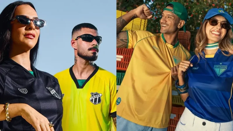 Ceará e Fortaleza lançam camisas especiais de Copa do Mundo
