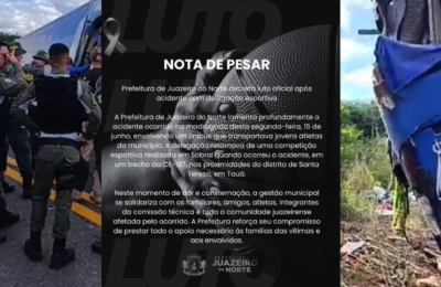 Juazeiro decreta luto após acidente com time de basquete