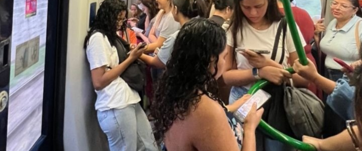 Metrô de Fortaleza implementa vagões exclusivos para mulheres