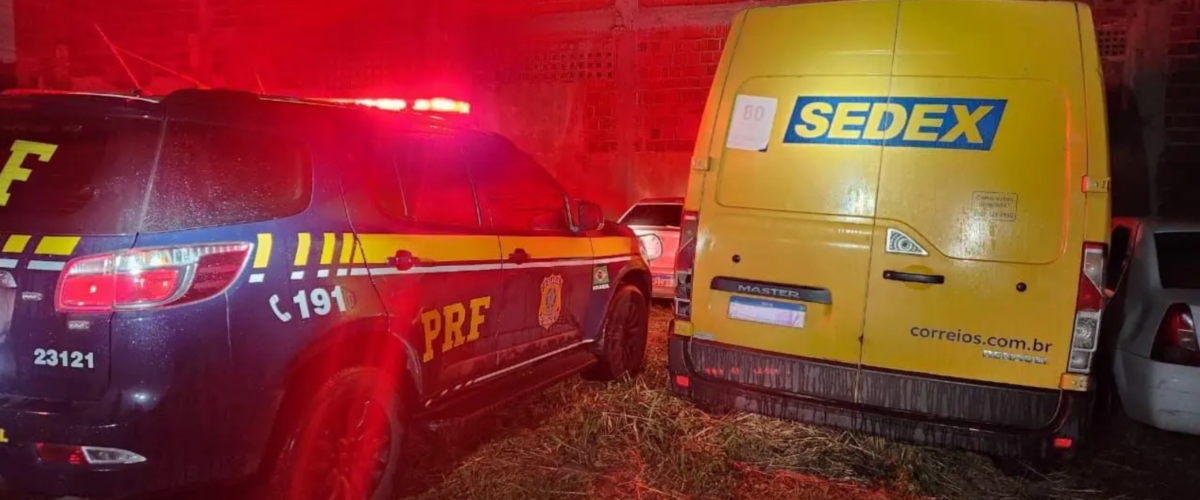 PRF apreende veículo clonado dos Correios em Fortaleza
