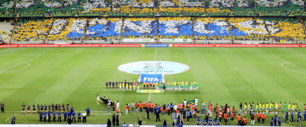 Castelão pode sediar abertura da Copa Feminina 2027