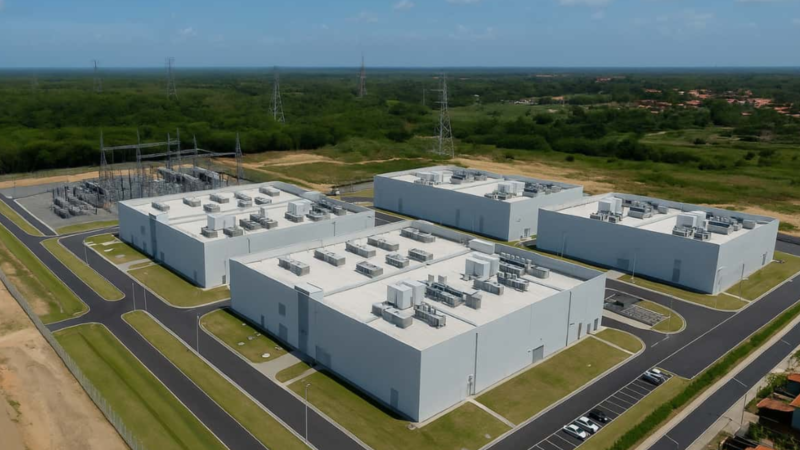 Caucaia ganha 2º data center e investimentos chegam a R$ 750 bilhões