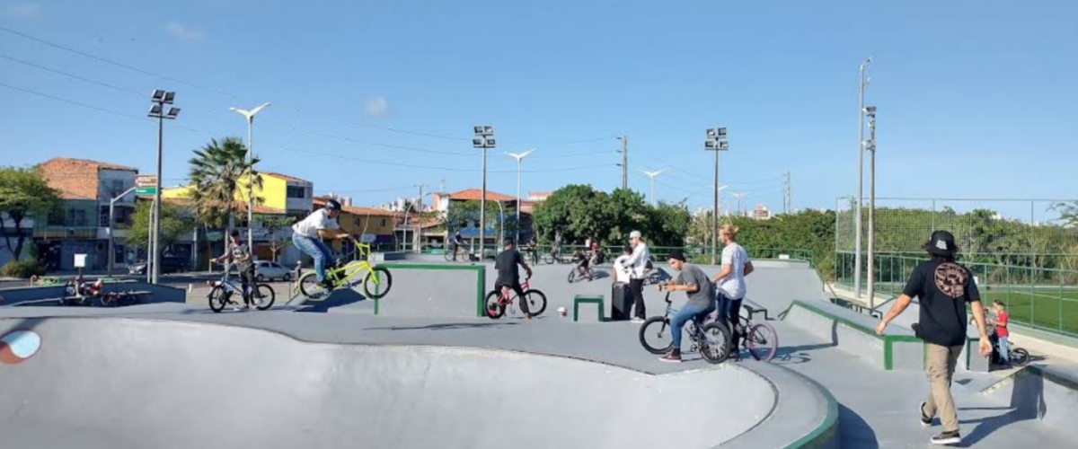 Pista de skate do Cocó está abandonada em Fortaleza
