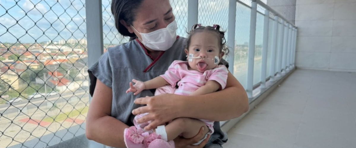 Bebê faz 1ª cirurgia cardíaca pediátrica no HU do Ceará