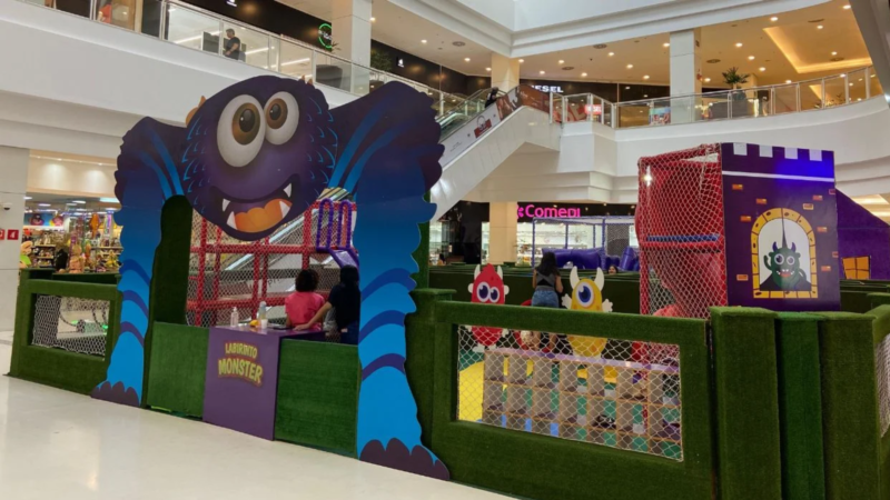 Labirinto Monster chega ao Terrazo Shopping nas férias
