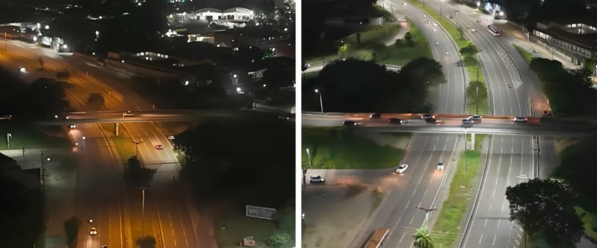 BR-116 em Fortaleza ganha iluminação 100% LED