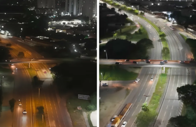 BR-116 em Fortaleza ganha iluminação 100% LED
