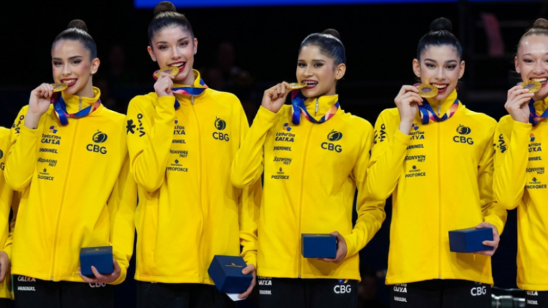 Brasil faz história e conquista dois ouros inéditos no Mundial