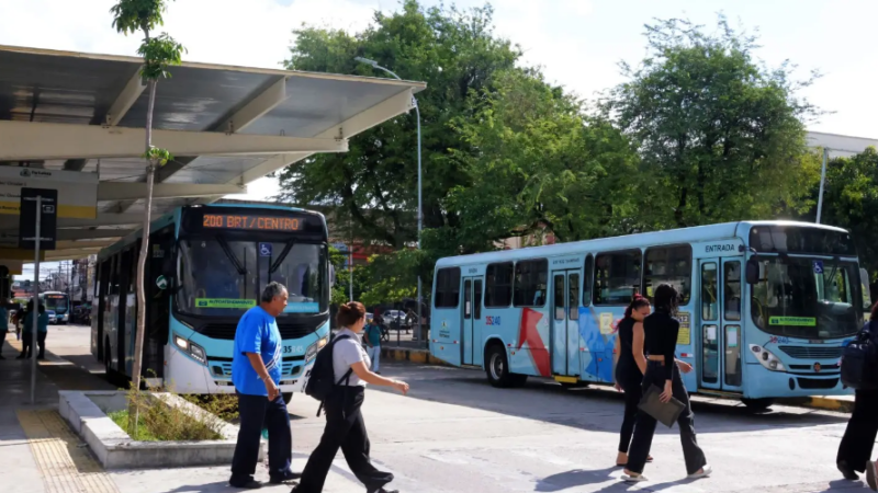 Centro de Fortaleza ganha 6 novas linhas de ônibus nesta segunda