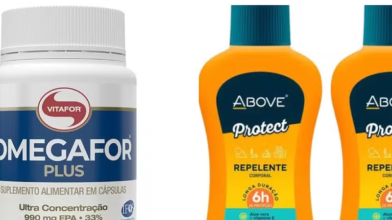 Anvisa proíbe suplemento ômega-3 falso e três repelentes