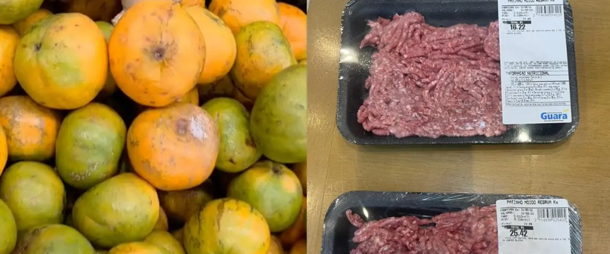 Supermercados em Fortaleza são autuados por venderem alimentos vencidos