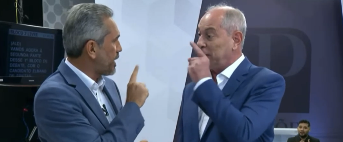 Ciro e Elmano quase brigam em debate do Diário do Nordeste