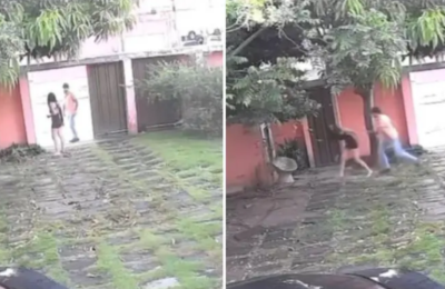Empresário agride mulher na Praia do Futuro; vídeo viraliza