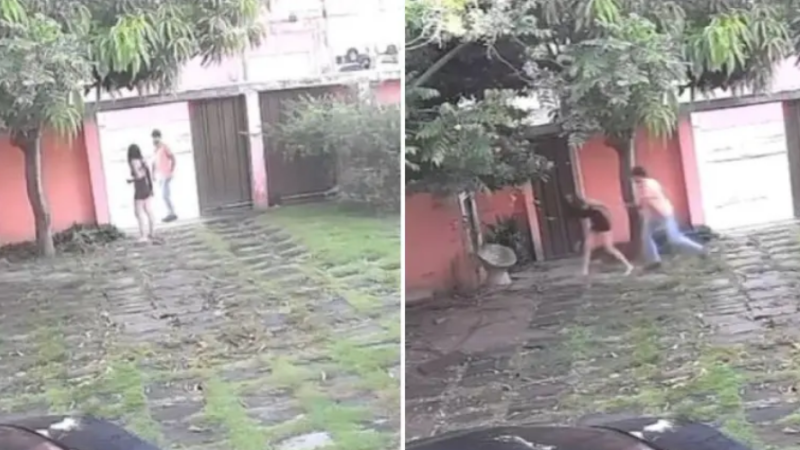 Empresário agride mulher na Praia do Futuro; vídeo viraliza