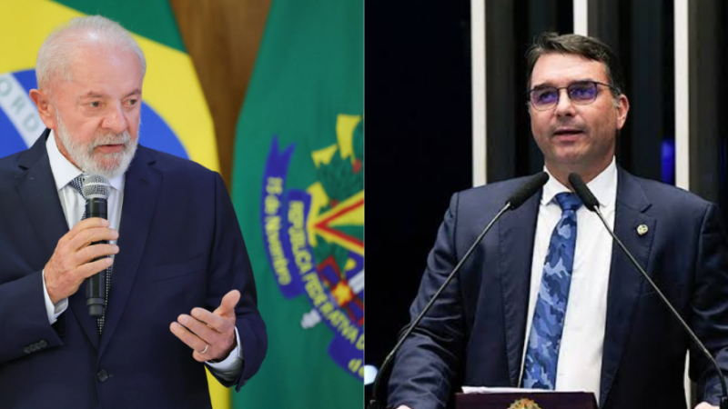 Quaest: Lula e Flávio Bolsonaro empatam em 41% no 2º turno