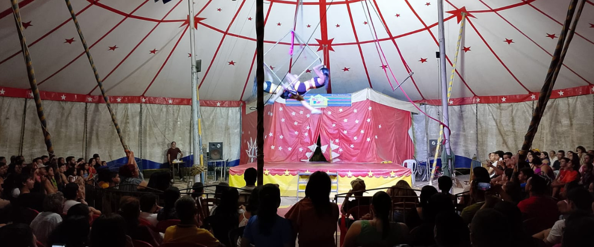 Circos de lona do CE podem se inscrever no Lona Aberta
