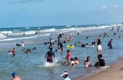 Praia do Futuro tem 24 afogamentos em um domingo