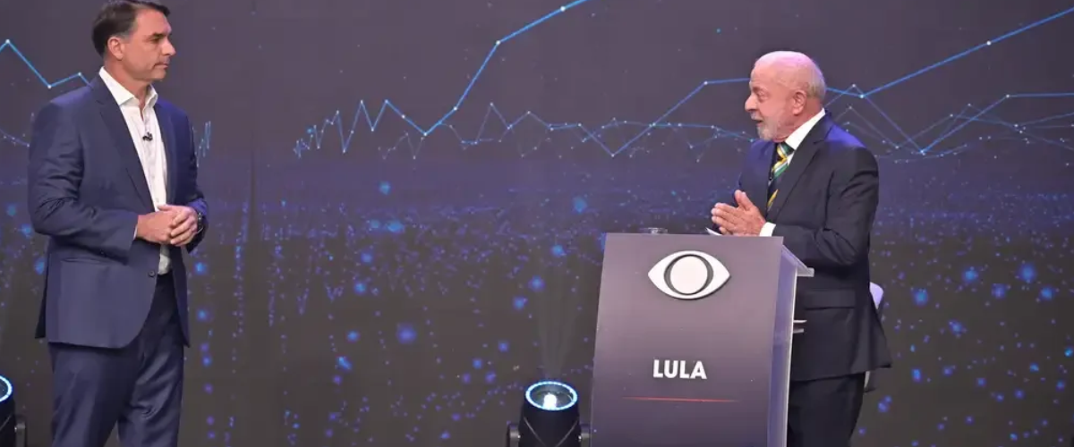 Lula e Flávio Bolsonaro confirmam debate na Globo nesta sexta