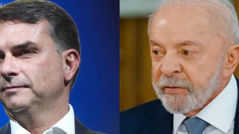 Datafolha: Flávio e Lula aparecem empatados em 50% cada no 2º turno