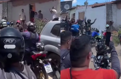 Motoboys levam doações a menino humilhado por influencer