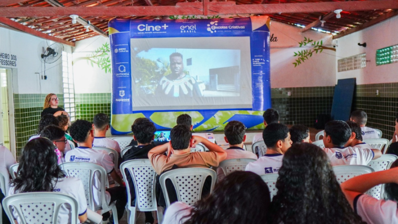 Mostra ODS 2030 leva cinema e cidadania a escolas de Itapipoca