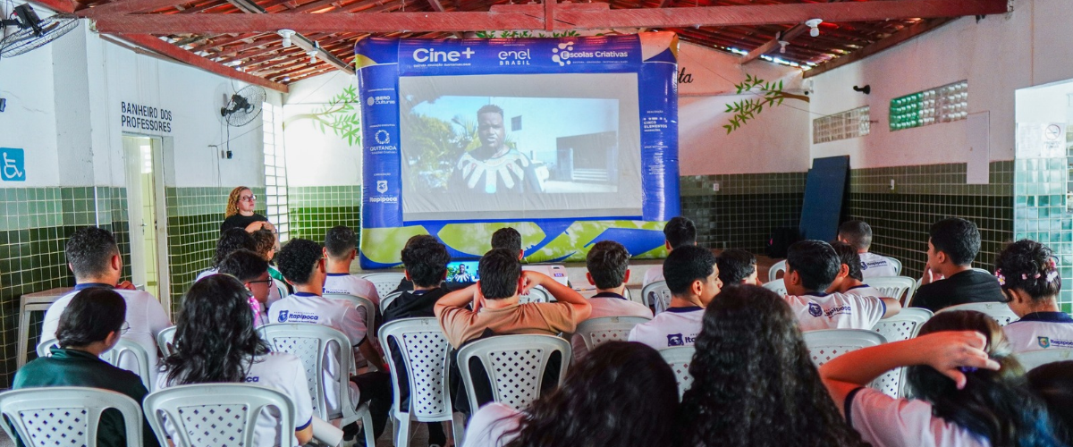 Mostra ODS 2030 leva cinema e cidadania a escolas de Itapipoca