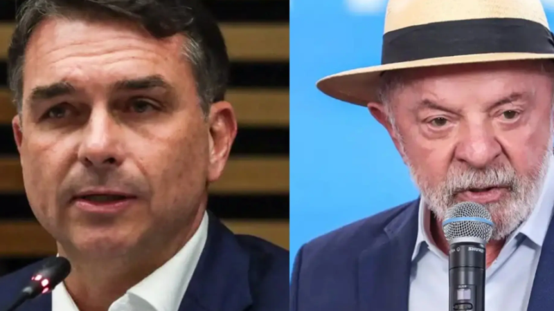 Flávio Bolsonaro confirma presença em debate após Lula
