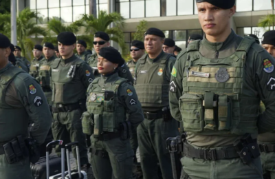 Interior do CE recebe 1,6 mil PMs para reforço eleitoral