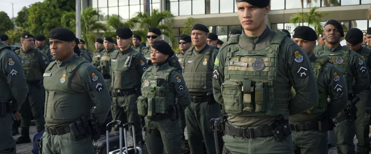 Interior do CE recebe 1,6 mil PMs para reforço eleitoral