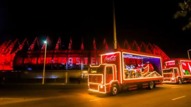 Caravana de Natal Coca-Cola chega a Fortaleza em novembro