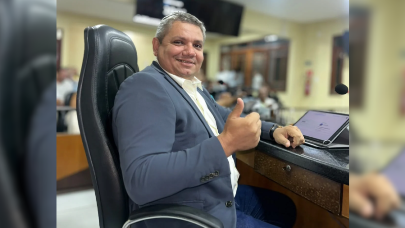 Breno Forte é eleito presidente da Câmara de Paracuru